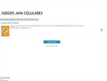 Tablet Screenshot of misjuegosjava.blogspot.com