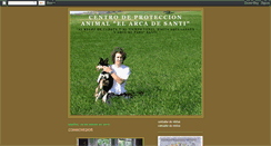 Desktop Screenshot of elarcadesanti.blogspot.com