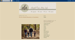 Desktop Screenshot of angellfinearts.blogspot.com