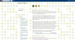 Desktop Screenshot of jacquejude.blogspot.com