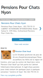 Mobile Screenshot of pensionspourchatsnyon.blogspot.com