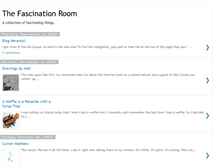 Tablet Screenshot of fascinationroom.blogspot.com