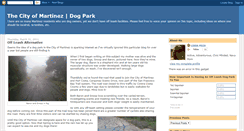 Desktop Screenshot of cityofmartinez-dogpark.blogspot.com