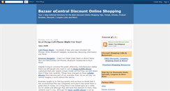 Desktop Screenshot of bazaarecentral.blogspot.com