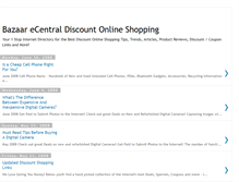 Tablet Screenshot of bazaarecentral.blogspot.com