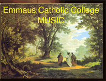 Tablet Screenshot of emmauscatholiccollegemusic.blogspot.com