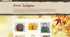 Desktop Screenshot of amor-indigena.blogspot.com