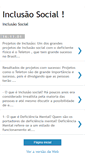 Mobile Screenshot of inclusaosocial.blogspot.com