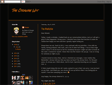 Tablet Screenshot of orangewit.blogspot.com