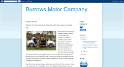 Desktop Screenshot of burrowsmotorcompany.blogspot.com