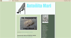 Desktop Screenshot of antonitamary.blogspot.com