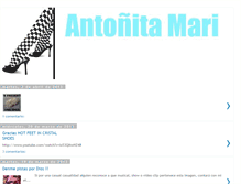 Tablet Screenshot of antonitamary.blogspot.com