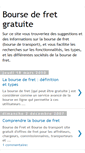 Mobile Screenshot of bourse-fret.blogspot.com