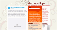 Desktop Screenshot of gerovynoblogas.blogspot.com