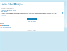 Tablet Screenshot of ladies-tshirt.blogspot.com
