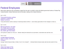 Tablet Screenshot of federal-employees.blogspot.com