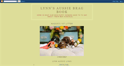 Desktop Screenshot of lynnaussiesbrag.blogspot.com