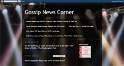 Desktop Screenshot of gossipnewscorner.blogspot.com