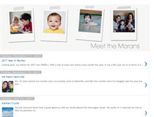Tablet Screenshot of meetthemorans.blogspot.com