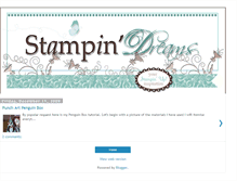 Tablet Screenshot of angiesstampindreams-tutorials.blogspot.com