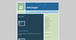 Desktop Screenshot of mini-juegoshn1.blogspot.com