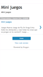 Mobile Screenshot of mini-juegoshn1.blogspot.com
