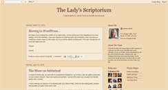 Desktop Screenshot of ladyscript.blogspot.com