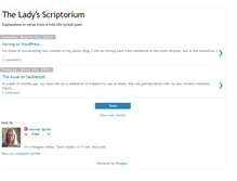 Tablet Screenshot of ladyscript.blogspot.com