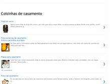Tablet Screenshot of coisinhasdecasamento.blogspot.com