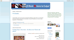 Desktop Screenshot of elrocksitienelaculpa.blogspot.com