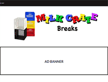 Tablet Screenshot of milkcratebreaks.blogspot.com