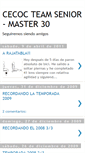 Mobile Screenshot of cecocsenior-master30.blogspot.com