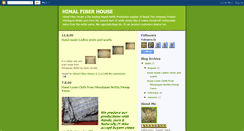 Desktop Screenshot of himalfiber.blogspot.com