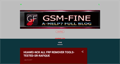 Desktop Screenshot of gsmfine.blogspot.com