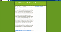 Desktop Screenshot of freewebmastertools.blogspot.com