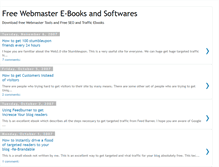 Tablet Screenshot of freewebmastertools.blogspot.com