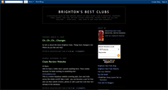 Desktop Screenshot of brightonclubs.blogspot.com