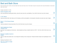 Tablet Screenshot of bed-and-bathstore.blogspot.com