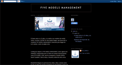 Desktop Screenshot of fivemodels.blogspot.com