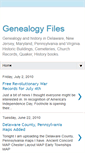 Mobile Screenshot of genealogyfiles.blogspot.com