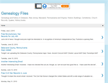 Tablet Screenshot of genealogyfiles.blogspot.com