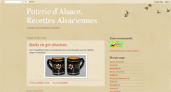 Desktop Screenshot of poterie-alsace.blogspot.com