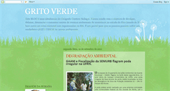 Desktop Screenshot of grito-verde.blogspot.com