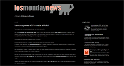 Desktop Screenshot of losmondaynews.blogspot.com