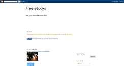 Desktop Screenshot of ebook-foc.blogspot.com