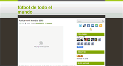 Desktop Screenshot of nosgustaelfutboldetodoelmundo.blogspot.com