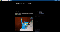 Desktop Screenshot of gatabrancaleticia.blogspot.com