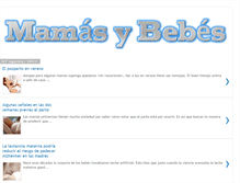 Tablet Screenshot of mamaybebes.blogspot.com