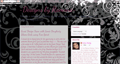 Desktop Screenshot of designs-by-ramona.blogspot.com