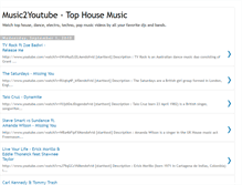 Tablet Screenshot of music2youtube.blogspot.com